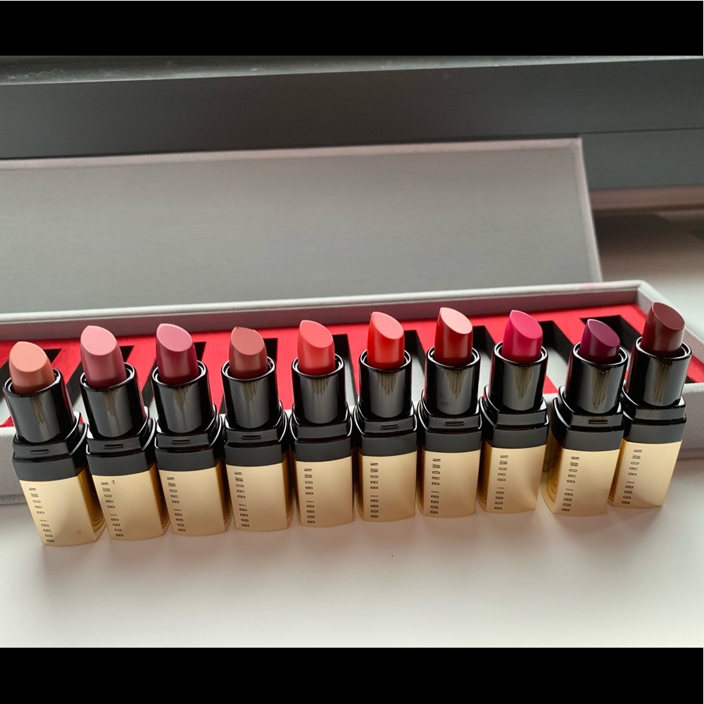 RARE Bobbi Brown Luxe Lip Color Travel Lipstick Deluxe - Sold Out